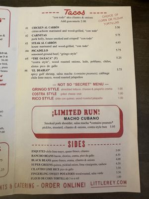 Menu photo 4 Little Rey Nashville, TN Menu photo 4 Little Rey Nashville, TN