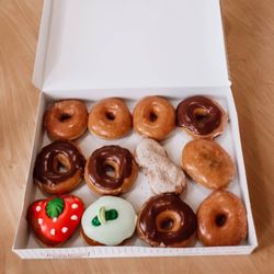 Krispy Kreme - Look at the summer flavors along with the standard favorites