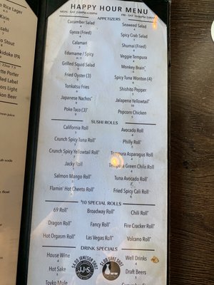 Menu photo 5 Go Fish Denver, CO