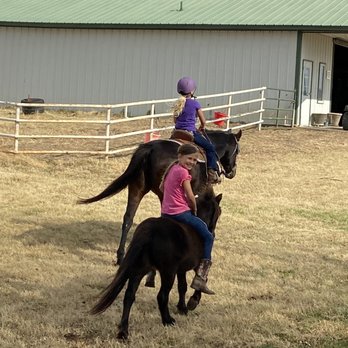 Ward Performance Horses - Kids enjoying a great place! - Horse Boarding Near Me - Derby, Kansas