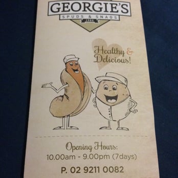 Georgie's Spuds & Snags - Hot Dogs Near Me - Sydney, NSW