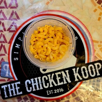 The Chicken Koop - Regular Size Mac & Cheese $4.99 (12/15/21). @TheChickenKoop #TheChickenKoop #Whittier #Chicken #MacAndCheese #FoodPorn - New American Near Me - Whittier, California