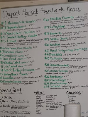 Menu photo 3 Dupont Market Washington, DC, DC Menu photo 3 Dupont Market Washington, DC, DC