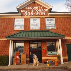 Security Self Storage - Tryon - Ivan the Storage Dog, our Ambassador of Customer Happiness!