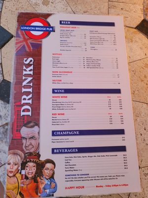 Menu photo 5 London Bridge Pub Monterey, CA Menu photo 5 London Bridge Pub Monterey, CA