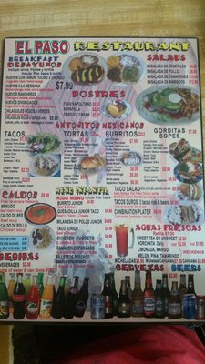 Menu photo 2 El Paso Sorrento, FL