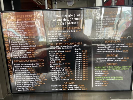 Menu photo 8 Jim's Burgers Los Angeles, CA