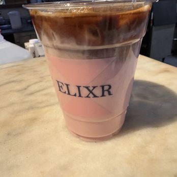 Elixr Coffee Roasters - Strawberry oat latte - Coffee Roasteries Near Me - Philadelphia, Pennsylvania