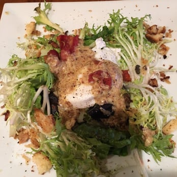 Pairings Bistro - Burgundy salad with poached egg! One of the best salads I've ever had - Tapas Bars Near Me - Bel Air, Maryland Pairings Bistro - Burgundy salad with poached egg! One of the best salads I've ever had - Tapas Bars Near Me - Bel Air, Maryland