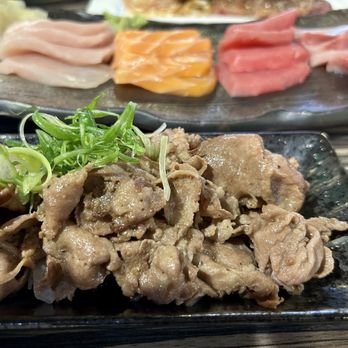 Dan Izakaya - Sashimi Set and Grilled Sliced Beef Tongue - Izakaya Near Me - San Jose, California Dan Izakaya - Sashimi Set and Grilled Sliced Beef Tongue - Izakaya Near Me - San Jose, California