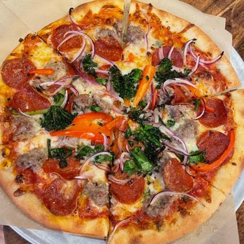Zut On Fourth - Italian Sausage Pizza - Mediterranean Near Me - Berkeley, California