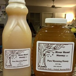 River Road Honey - 3 and 2.5 pound bottles of pure liquid gold