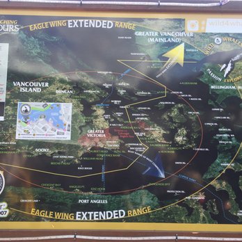 Eagle Wing Tours - The map where Eagle Wing sails - Boat Charters Near Me - Victoria, British Columbia Eagle Wing Tours - The map where Eagle Wing sails - Boat Charters Near Me - Victoria, British Columbia