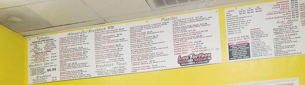Menu photo 6 Los Toritos Tamales Pearland, TX