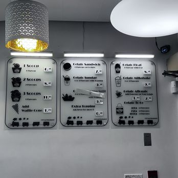 Gelato Express - prices have increased from five months ago - Ice Cream & Frozen Yogurt Near Me - Vancouver, British Columbia