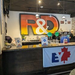 Rise & Dine Eatery - A cool image to see when walking in.