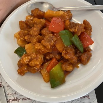 Hong Kong F&B - Édes savanyú csirke - Chinese Near Me - Rome, RM