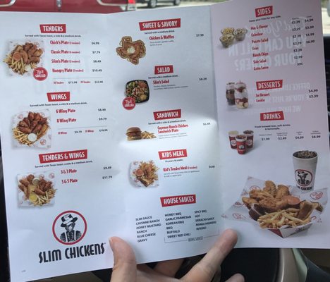 Menu photo 7 Slim Chickens Mansfield, TX