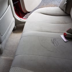 Executive Auto Detailing - Ink on seat