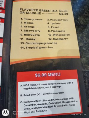 Menu photo 4 Bay Poke Baytown, TX