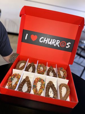 Red Circle Ice Cream & Churros by null