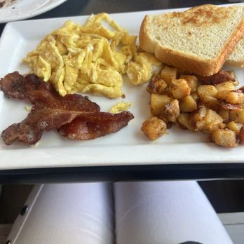 Old Town Cafe - Scrambled eggs, well done, the way I like them, bacon Home fries and sourdough toast - Sandwiches Near Me - Cottonwood, Arizona Old Town Cafe - Scrambled eggs, well done, the way I like them, bacon Home fries and sourdough toast - Sandwiches Near Me - Cottonwood, Arizona