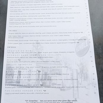 Bliss - Menu 05.02.2026 - New American Near Me - San Antonio, Texas