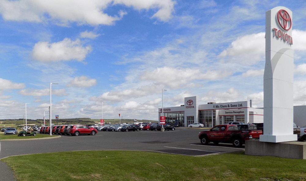 MCCLURE TOYOTA Updated June 2024 55 Ouellette Street, Grand Falls
