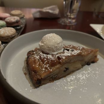 Uproot - Croissant bread pudding - New American Near Me - Warren, New Jersey