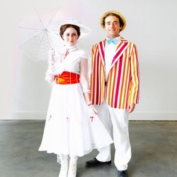 Royally Fun Parties - Mary Poppins and Bert Inspired Characters