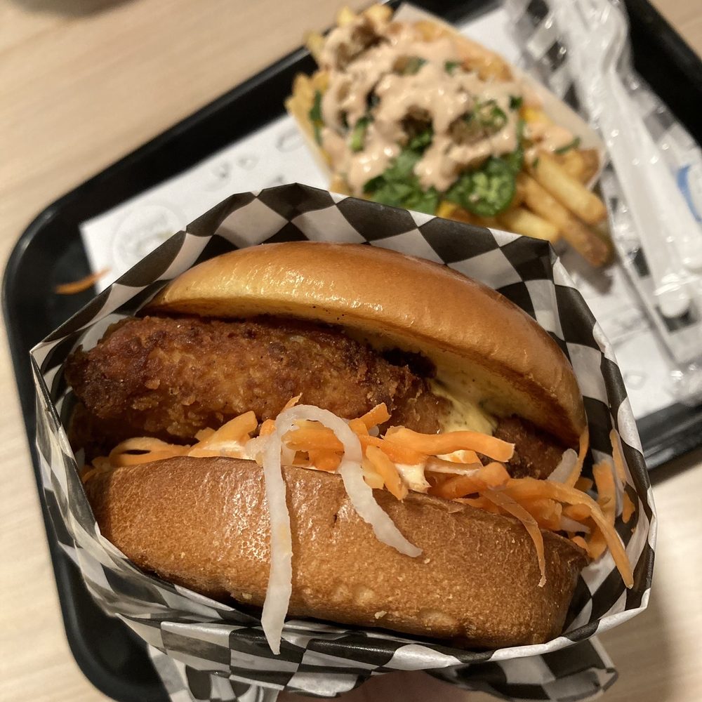 Nonla Burger - crispy chicken sando - Burgers Near Me - Grand Rapids, Michigan Nonla Burger - crispy chicken sando - Burgers Near Me - Grand Rapids, Michigan