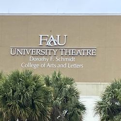 FAU University Theater - View from the road