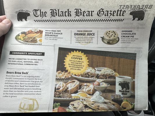Menu photo 5 Black Bear Diner Vista, CA Menu photo 5 Black Bear Diner Vista, CA