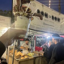 Bombom Bakehouse - Churro Dubai with ice cream