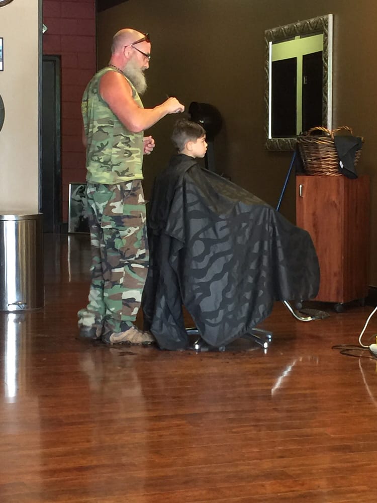 Crazy Dave's Hair Studio Logo