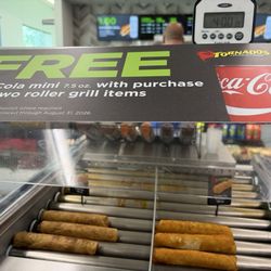 A few Roller grill items available.