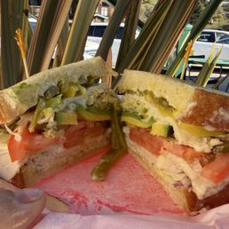 California turkey avocado - delicious, and big enough to share