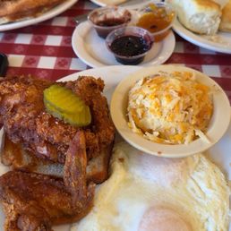Loveless Cafe Fried Chicken and Two Eggs