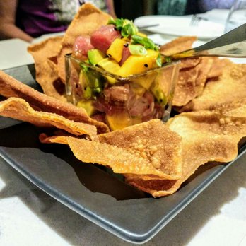 The Cedar Room - Tuna Poke (yum, good price) - Canadian (New) Near Me - Kananaskis Village, Alberta The Cedar Room - Tuna Poke (yum, good price) - Canadian (New) Near Me - Kananaskis Village, Alberta