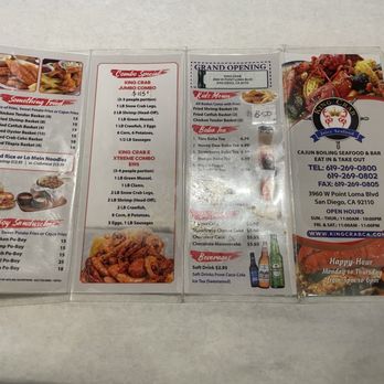 King Crab Cajun Seafood Boil Restaurant - Menu - Cajun/Creole Near Me - San Diego, California King Crab Cajun Seafood Boil Restaurant - Menu - Cajun/Creole Near Me - San Diego, California