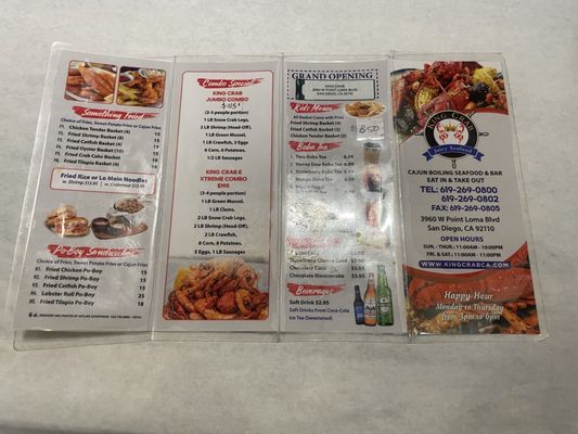 Menu photo 7 King Crab Cajun Seafood Boil Restaurant San Diego, CA Menu photo 7 King Crab Cajun Seafood Boil Restaurant San Diego, CA
