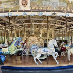 Golden Gate Park Carousel - The carousel is just $1 for kids and $2 for adults, so beautiful!!