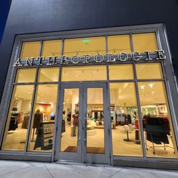 Exterior outside entrance of Anthropologie - Dania Beach, Florida Exterior outside entrance of Anthropologie - Dania Beach, Florida