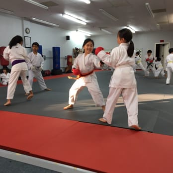 Traditional Karate Center - Kids get to practice sparring with each other. - Martial Arts Near Me - Sugar Land, Texas Traditional Karate Center - Kids get to practice sparring with each other. - Martial Arts Near Me - Sugar Land, Texas