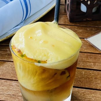 Monkeypod Kitchen by Merriman - Mai Tai w/ Lilikoi Foam (happy hour $5 off) - New American Near Me - Kihei, Hawaii Monkeypod Kitchen by Merriman - Mai Tai w/ Lilikoi Foam (happy hour $5 off) - New American Near Me - Kihei, Hawaii