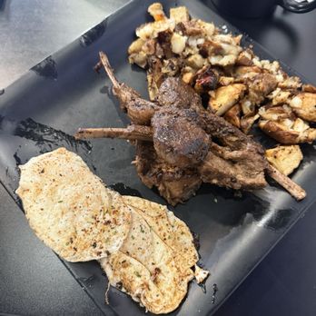 Fraîche Brunch Bar - Lamb chop breakfast!! My first but def not my last now!! - Breakfast & Brunch Near Me - Cleveland Heights, Ohio