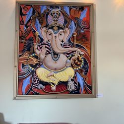 Clarity Meditation & Yoga Studio - Beautiful hand painted one of a kind local artwork.
