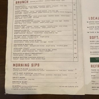 The Winston - Brunch menu - New American Near Me - Norman, Oklahoma