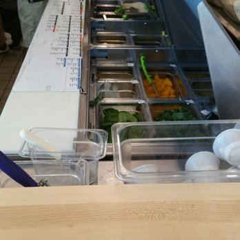Tropical Smoothie Cafe - The line of ingredients - Juice Bars & Smoothies Near Me - Jacksonville, Florida