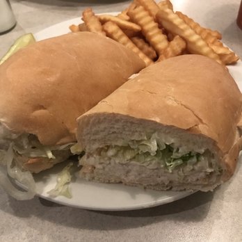 Merk's Place - Tuna Sub with crispy fries!!! - Ice Cream & Frozen Yogurt Near Me - Farmville, Virginia Merk's Place - Tuna Sub with crispy fries!!! - Ice Cream & Frozen Yogurt Near Me - Farmville, Virginia